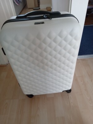 white suitcase primark